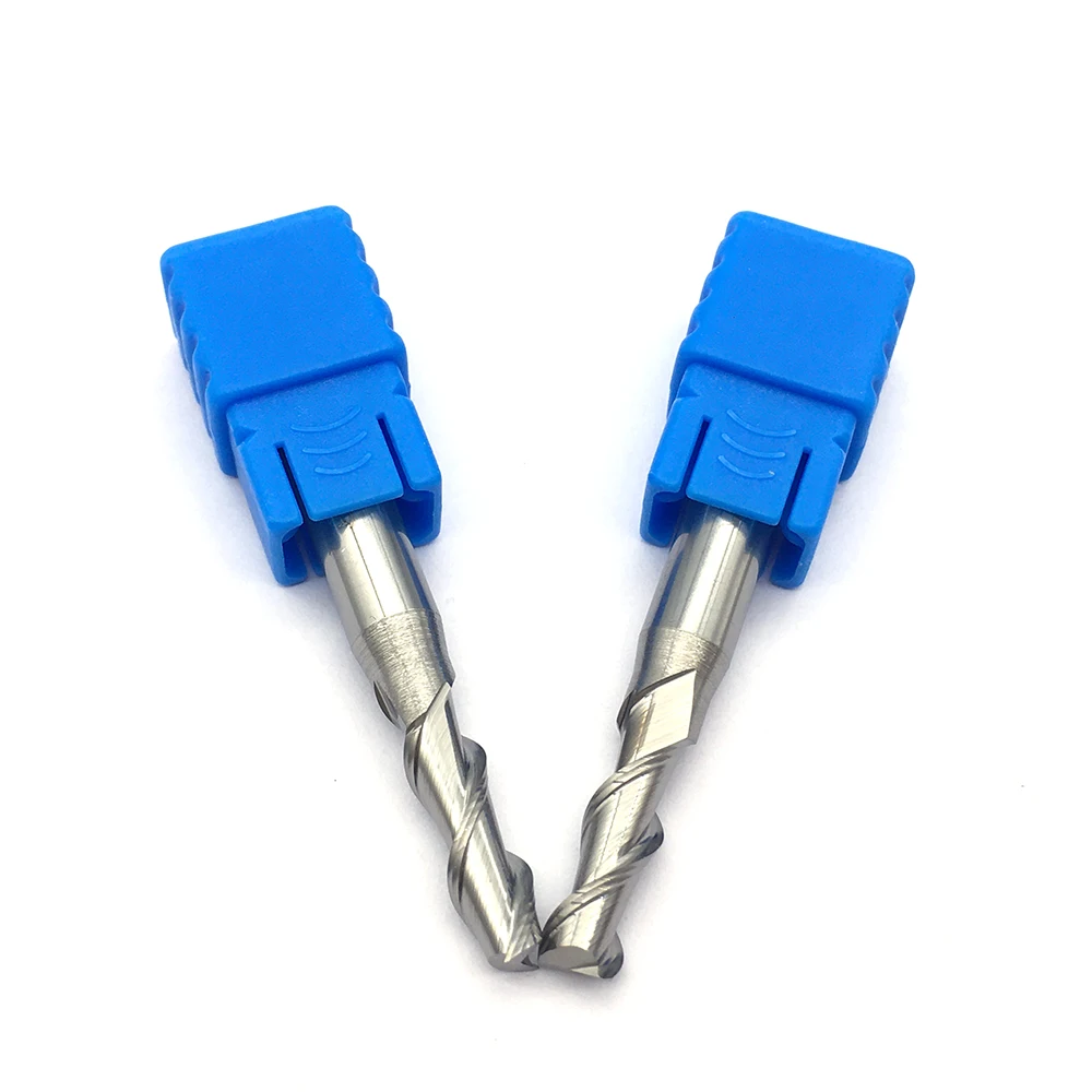 Endmill 1 قطعة HRC50 2F 5.0XD6X50L CNC القاطع الألومنيوم النحاس الخشب طحن أدوات معدنية كربيد نهاية مطحنة طحن القاطع