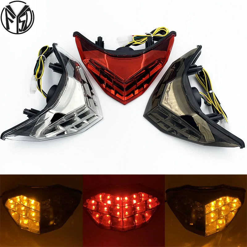 

LED Tail Brake Light Turn Signal For KAWASAKI Z250 Z300 NINJA 250/300 2013-2017 14 15 16 Motorcycle Integrated Blinker Lamp