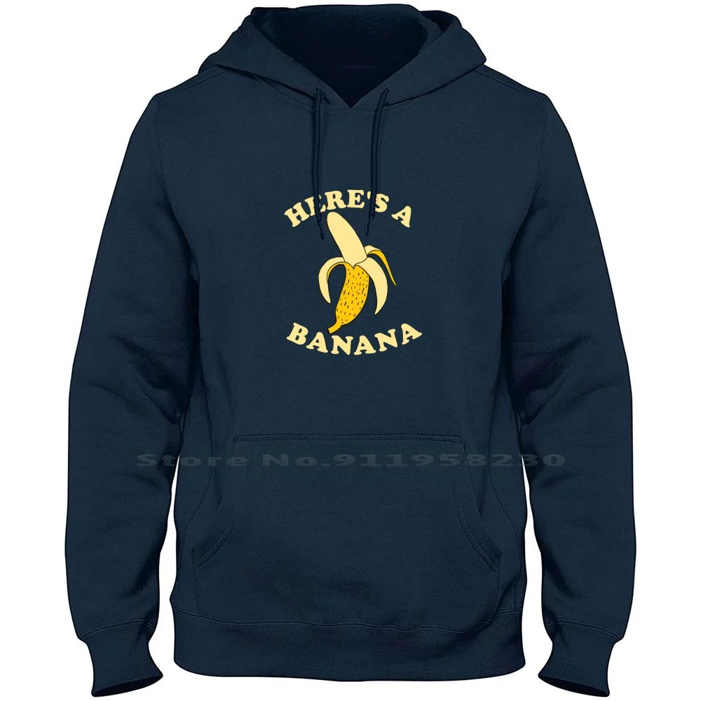 

Funny Banana Men Women Hoodie Pullover Sweater 6XL Big Size Cotton Banana Nana Fun Ban Ana Ny Ba Funny