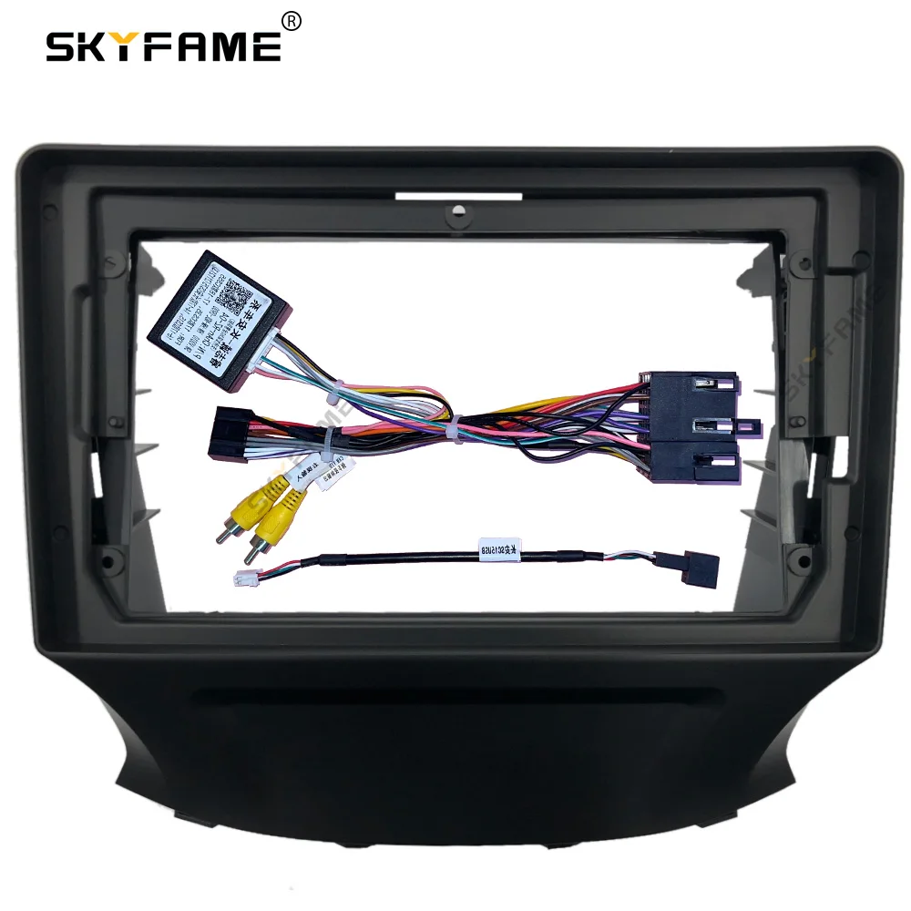 

SKYFAME Car Radio Fascias Frame Cable Canbus For CHANA CHANGAN CS35 2017 Android Big Screen Audio Dash Panel Frame Fascia