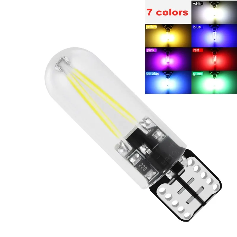 Car T10 Indication Light COB Trunk License Plate Light Super Energy Saving Decoding Interior Reading Lamp Light