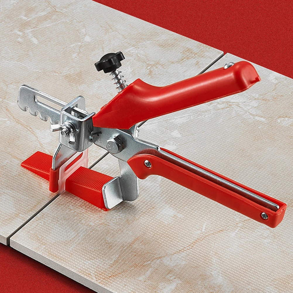 Professionelles Nivelliersystem für Wand- und Bodenfliesen, Zange, ausgewogenes Gerät für Fliesenverlegung, Clips, Keile, Ausrichtungswerkzeuge – Detail 6