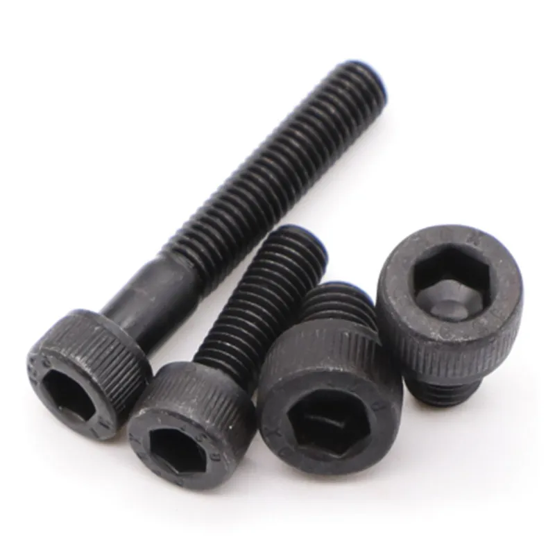 50pcs High Strength 12.9 Grade M5 - M6 Cylinder Hexagon Bolt Part Round Head Hexagon Socket Head Cap Screws Bolt