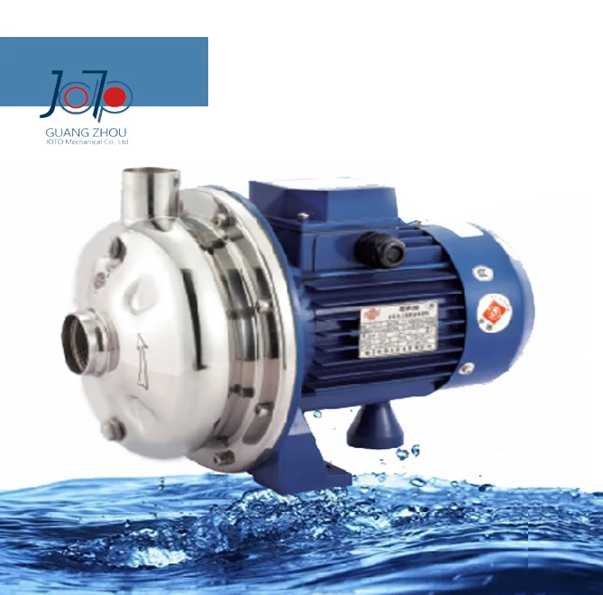 

WB50/037D 220V 50Hz Single Phase Stainless Steel Centrifugal Water Pump Sanitary Pump Beverage Pump Circulating Dishwasher Pump