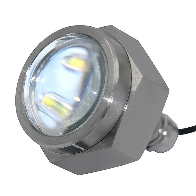 Imagem -04 - Npt Thread 27w 45 1030vdc Rgb Controle Remoto sem Fio Oceano Marinha Doca Iate Led Barco Dreno Plug Luz Dy-ds27