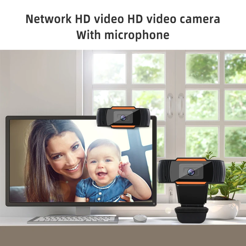 1080P Full HD With Microphone Webcam USB Web Camera USB Plug And Play Video Call Web Cam For PC Computer Desktop Gamer Webcast