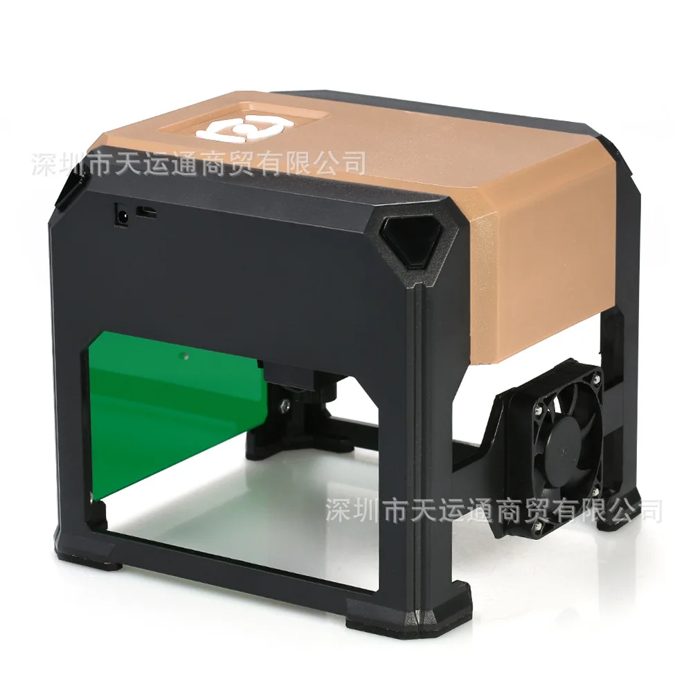 DIY small laser engraving machine DIY engraving machine automatic upgrade version 3000mW