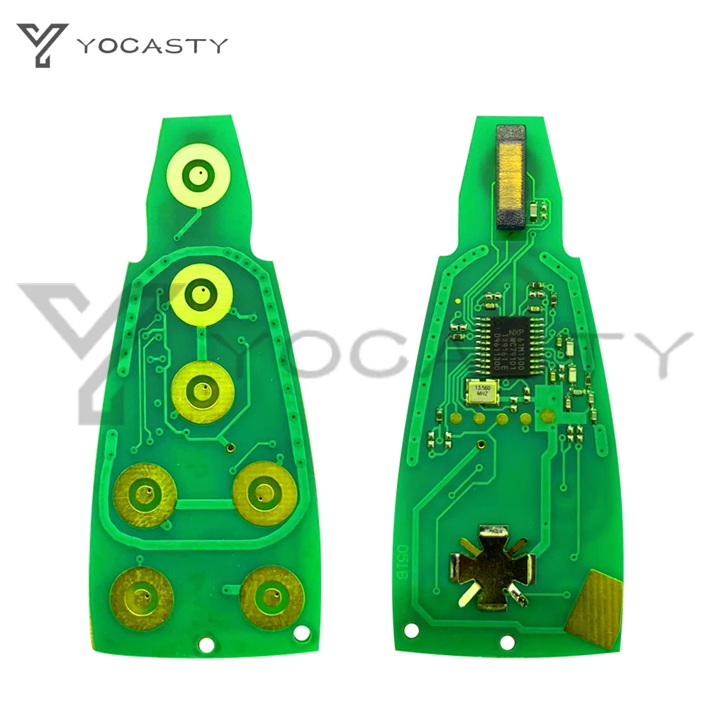 YOCASTY M3N-40821302 inteligentny pilot z kluczykiem samochodowym 4 przyciski ID46 dla 2014 2015 2016 2018 2019 Jeep Grand Cherokee 433MHz PCF7953A