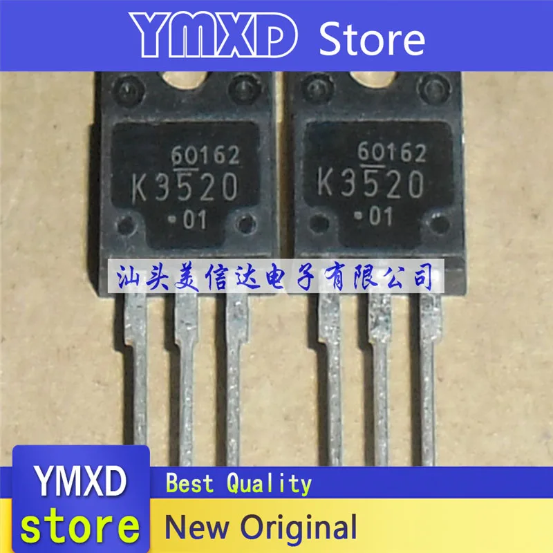 10 개/몫 새로운 원본 2SK3520 K3520 전계 효과 튜브 TO-220F Triode 재고 있음