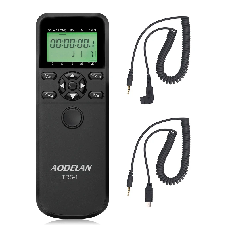 Telecomando con Timer a intervallo AODELAN per Sony ZV1 A7SIII a7rev A7RIII A7RII A7III A7II A7SII A6100 A6300 A6400 A6600