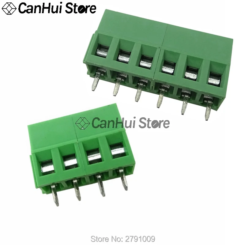 10pc KF128-3P4P5P6P7P8P9P10P12P14P16P 2PIN 2.54/3.5/3.81/3.96/5.0/5.08/7.5 MM Pitch PCB Screw Terminals Blocks Connector 300V10A