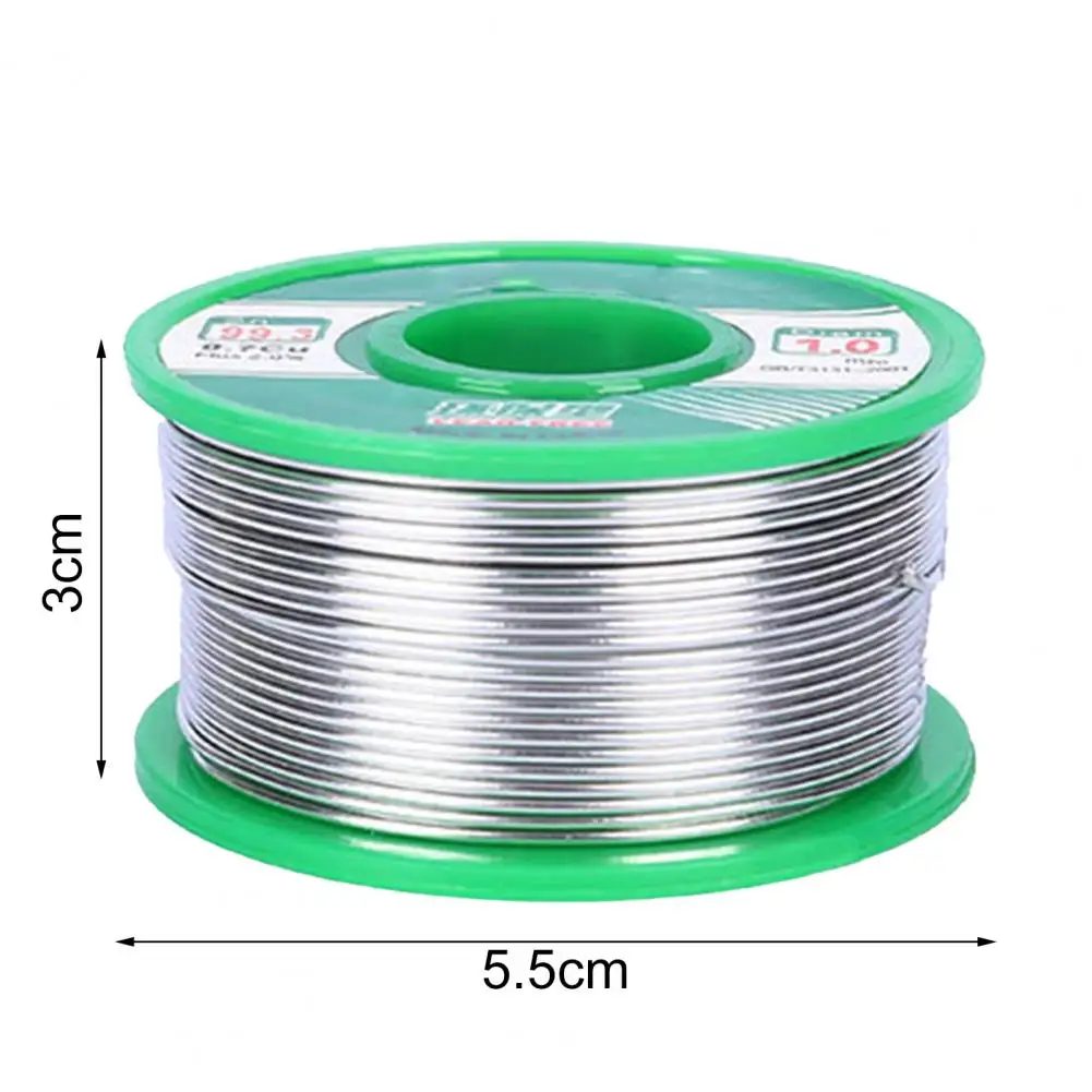 50g 0.5-2mm Solder Tin Wire Eco-friendly Low Melting Point No Clean Needed SN99.3CU0.7 Lead-free Soldering Tin Wire