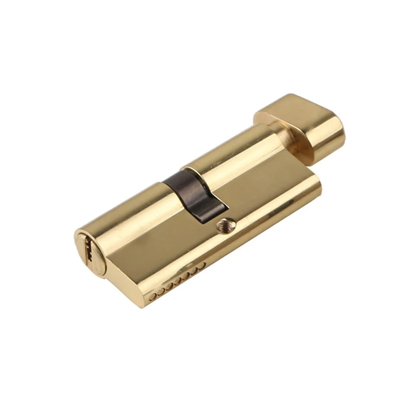 Brass Cylinder Lock Door Window All Colors Available Security Lock Handle Customizable Length 70-100mm Living Room Safety Key
