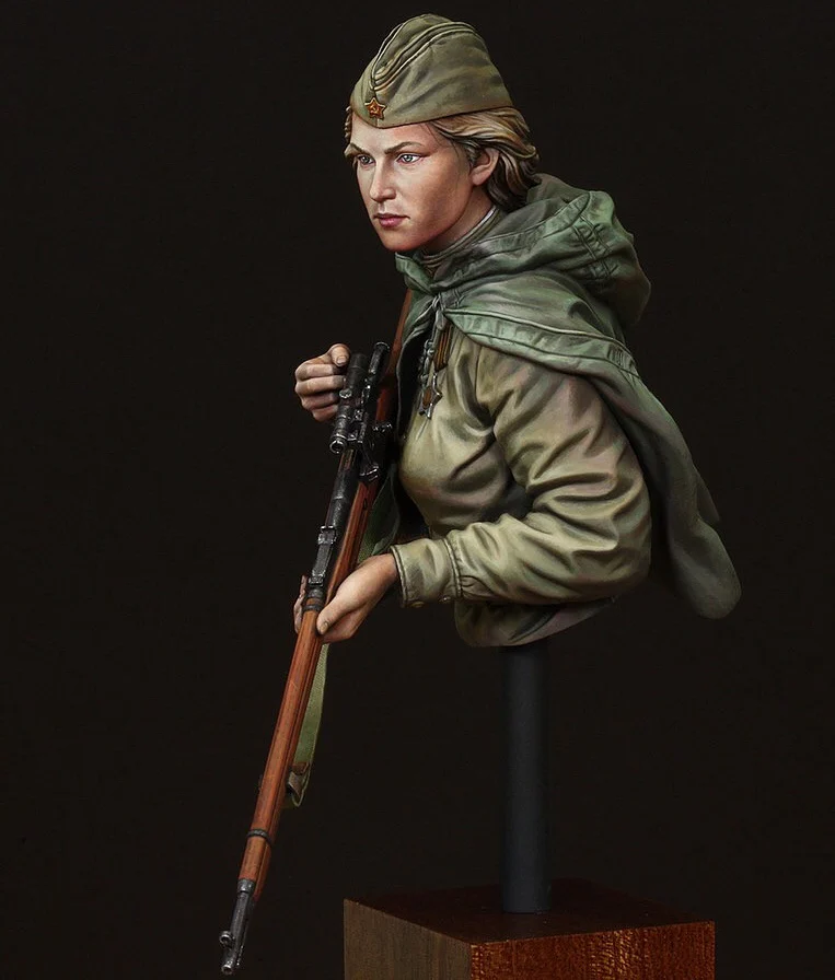 1/10  Resin Model Bust GK，Female role， Unassembled and unpainted kit