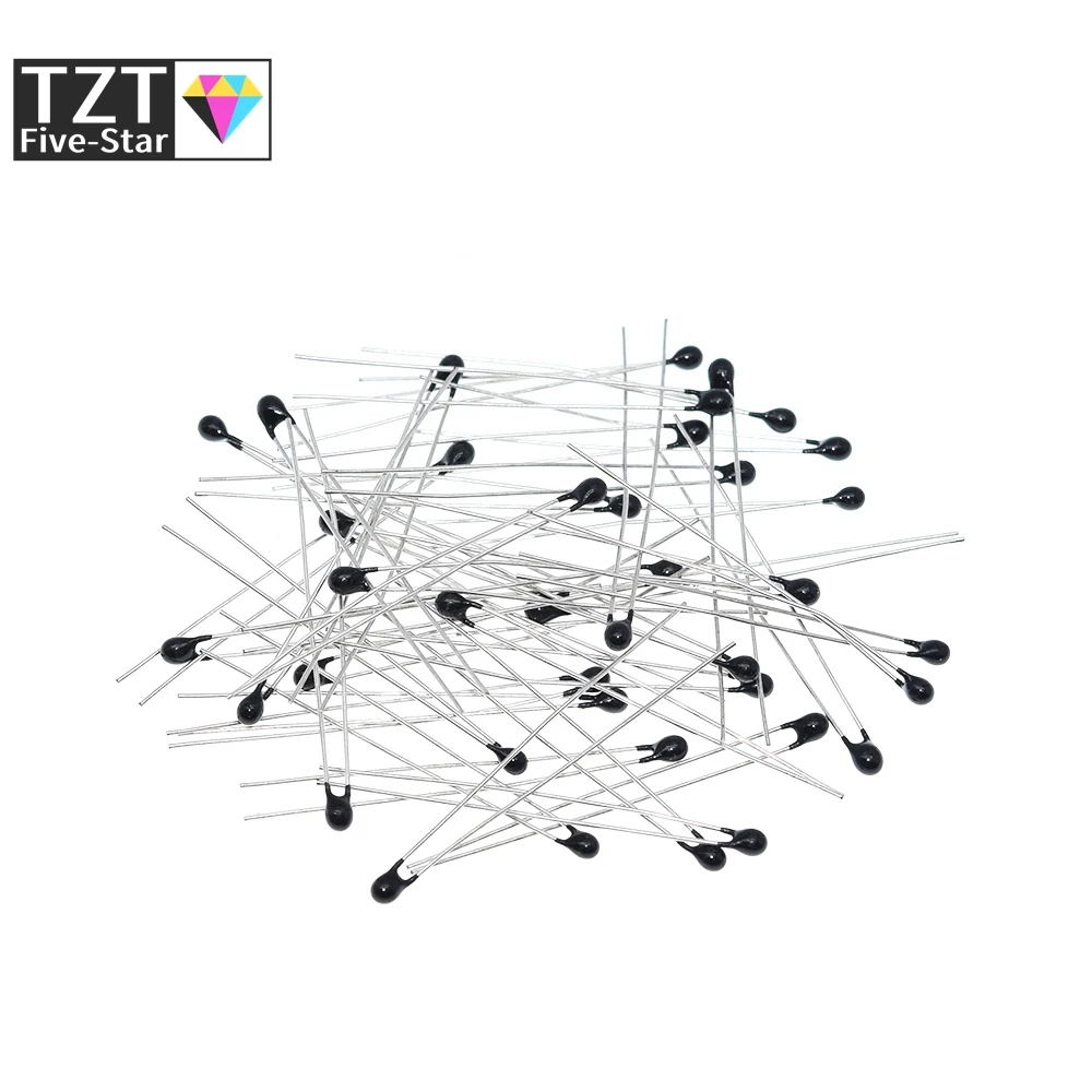 

10pcs MF52AT MF52 B 3950 NTC Thermistor Thermal Resistor 5% 1K 2K 3K 4.7K 5K 10K 20K 47K 50K 100K