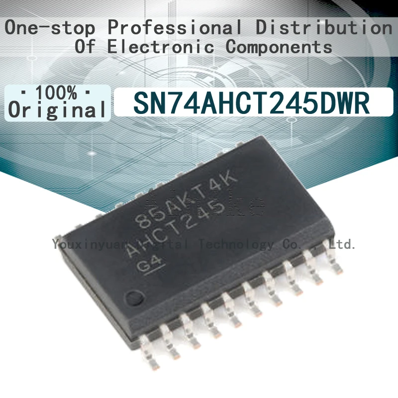 Transceptor de Bus de 7,2 MM, chip lógico, SOIC-20 IC, SN74AHCT245DWR AHCT245 74AHCT245D SOP-20, 10/uds.