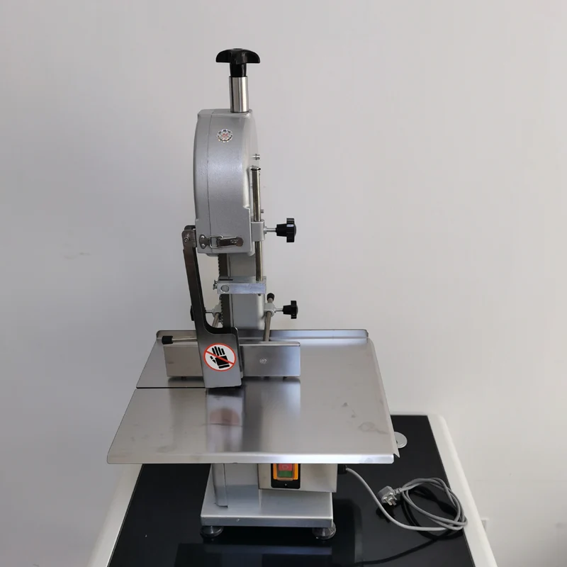 آلة نشر العظام آلة قطع العظام التجارية سطح المكتب نشر اللحوم قطع السمك حصير شريحة لحم العظام العظام اللحوم المجمدة