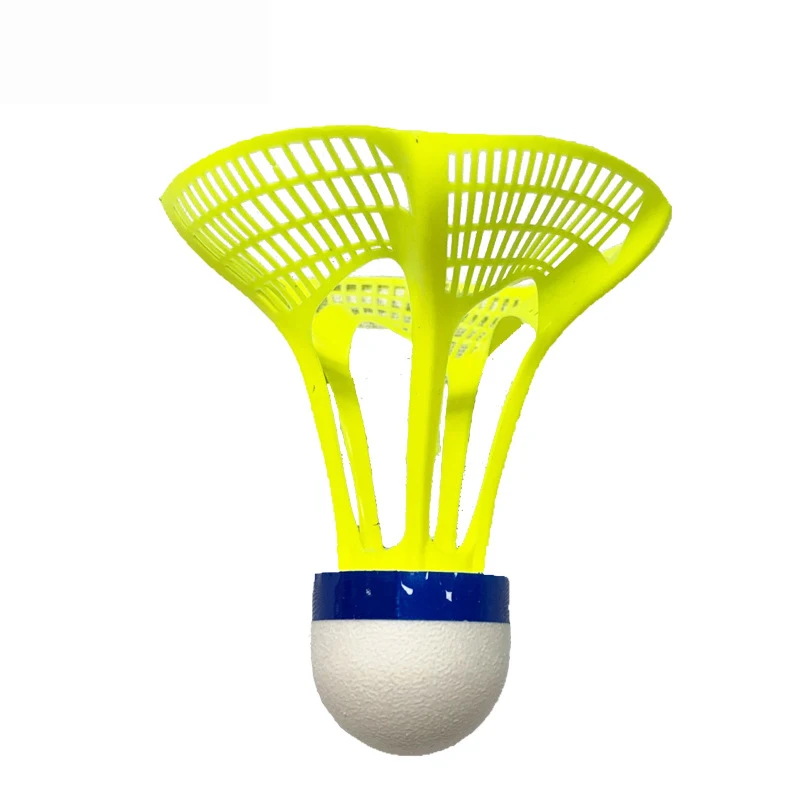 WELKIN New Original AirShuttle Outdoor Badminton Windbreak Plastic Ball Nylon Shuttlecock Ball Stable Resistance 3pcs / Tube