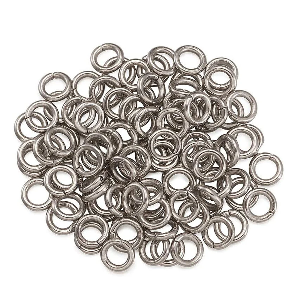 4000pcs Stainless Steel Jump Rings Closed but Unsoldered Jump Rings 3/4/5/6/7mm For Jewelry Findings DIY Making Accessories