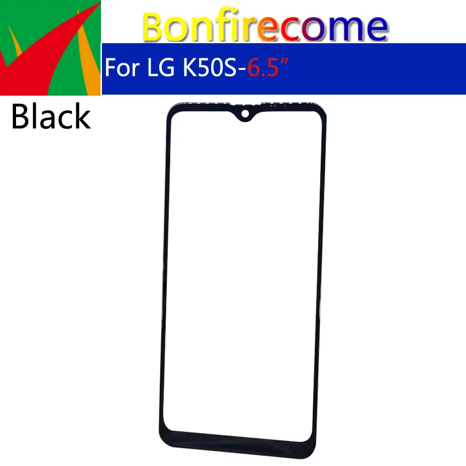 

10Pcs\lot For LG K50s LMX540EMW LM-X540 Touch Screen Front Glass Panel Front Outer Glass Lens Replacement