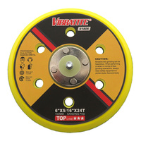 6 Inch 6 Holes Backup Sanding Pad Sanding Disc Backing Pad 5/16\