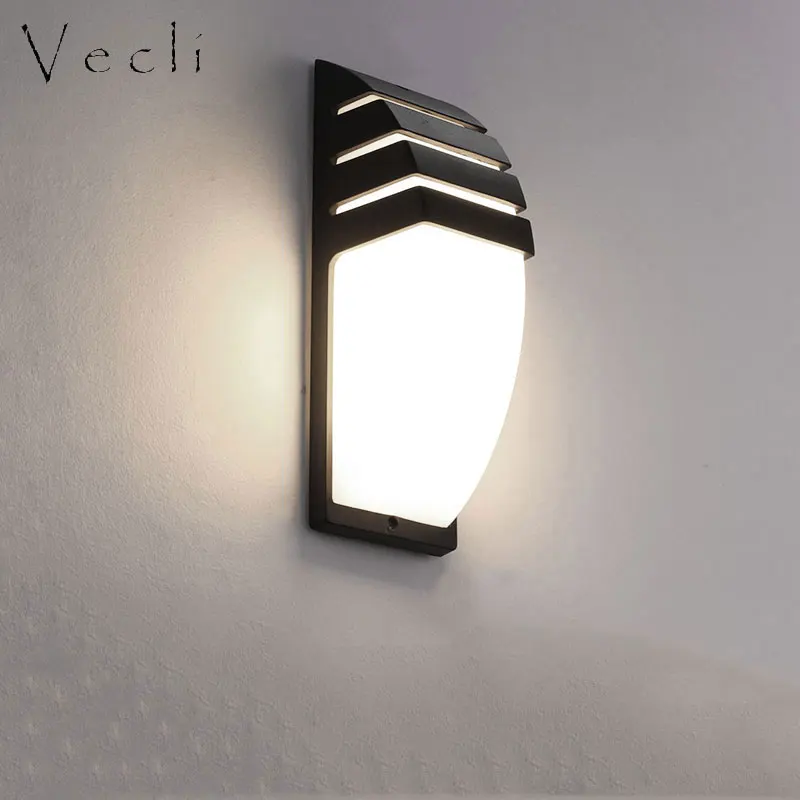 

Outdoor waterproof wall lamp villa porch garden aisle led lights interior decorative sconce lampara led pared wall lighting