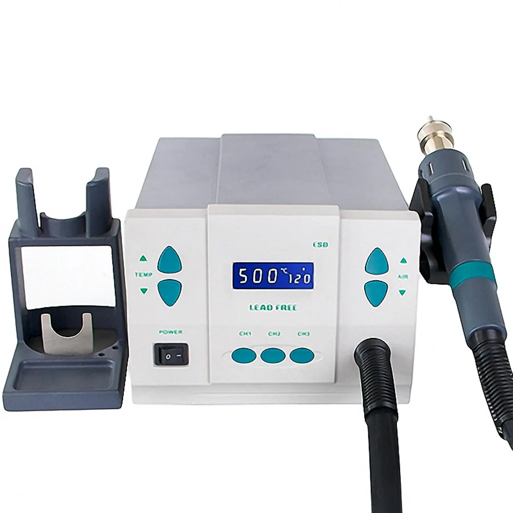 220V 1300W heat gun lead free hot air soldering station microcomputer temperature Rework Station