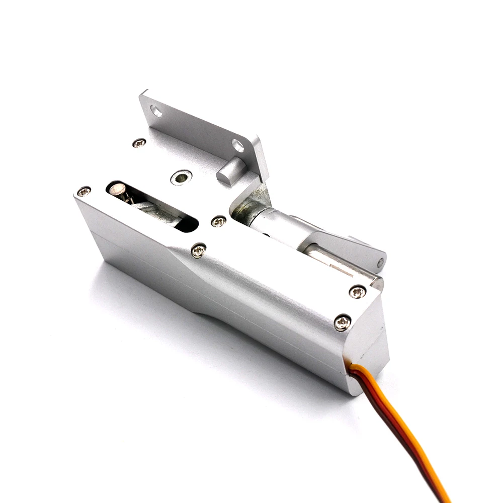 Tous les trains d'atterrissage à nez métallique/E-retracts 050 avec direction d'arbre d'essieu de bloc pour avion RC géant