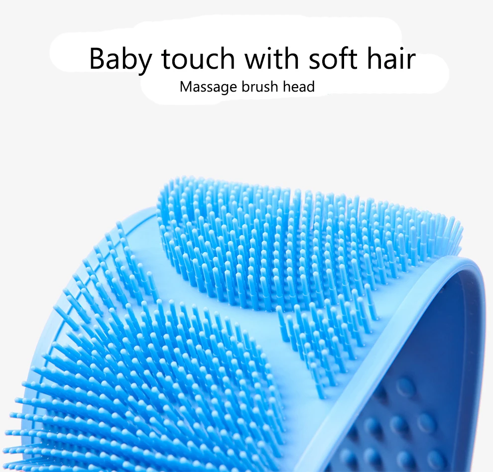 Brosse de bain en Silicone, serviettes de bain, gommage du dos, Massage du corps, épuration de la peau, nettoyage de la peau, magique, douche