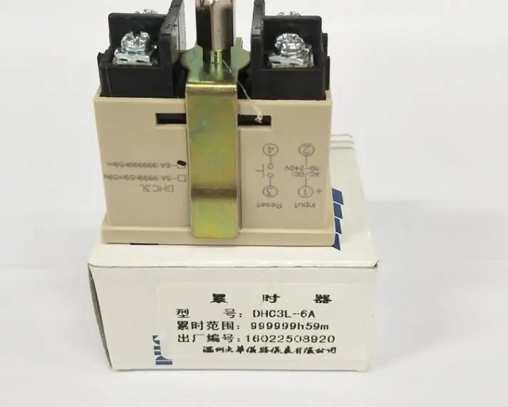 Wenzhou Dahua Chronograph DHC3L-6A, 999999h59m Industrial timer AC voltage input