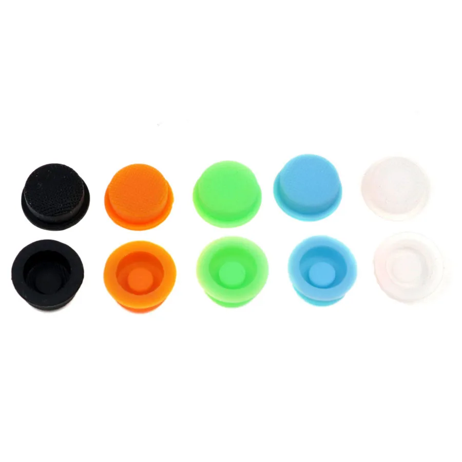 2PCS C8 Flashlight Switch Caps Black Green Blue Orange 20mm 17.5mm 16mm Waterproof Rubber Pad Button Cap Torch Switch Key Hat