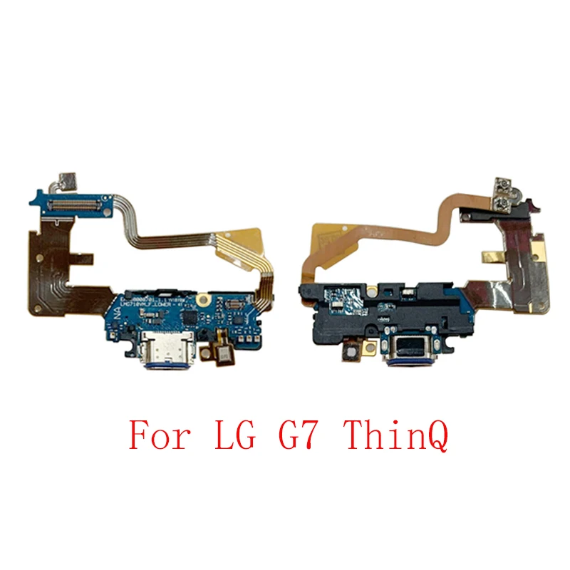 USB Charging Dock Port Connector Board Flex Cable For LG G5 G6 G7 ThinQ G8 ThinQ Velvet 5G G8S ThinQ Replacement Parts