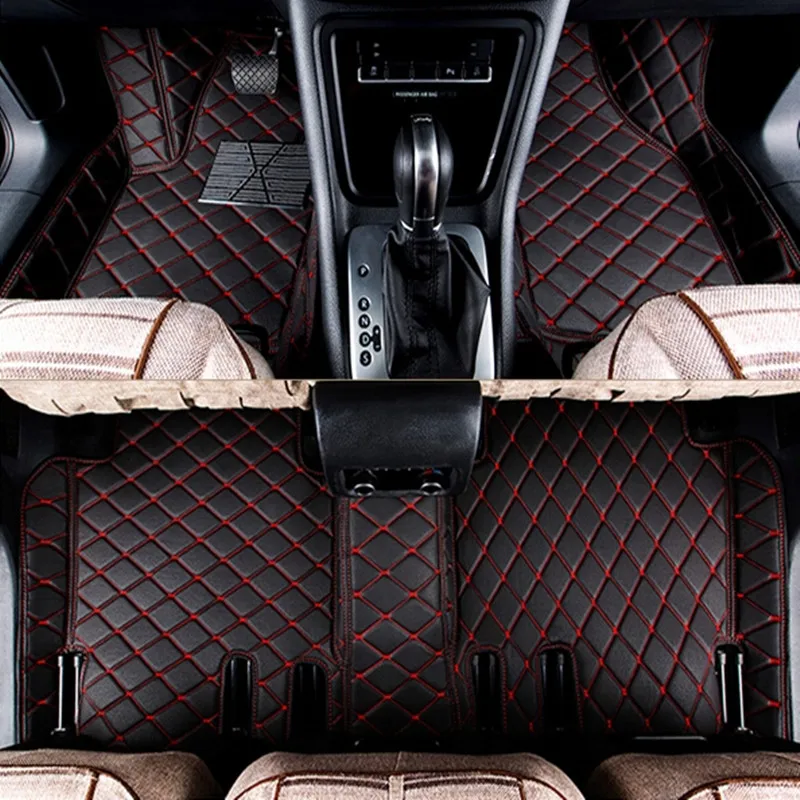 

High quality! Custom special car floor mats for Lincoln Carsair 2021-2019 waterproof durable carpets rugs for Carsair 2020