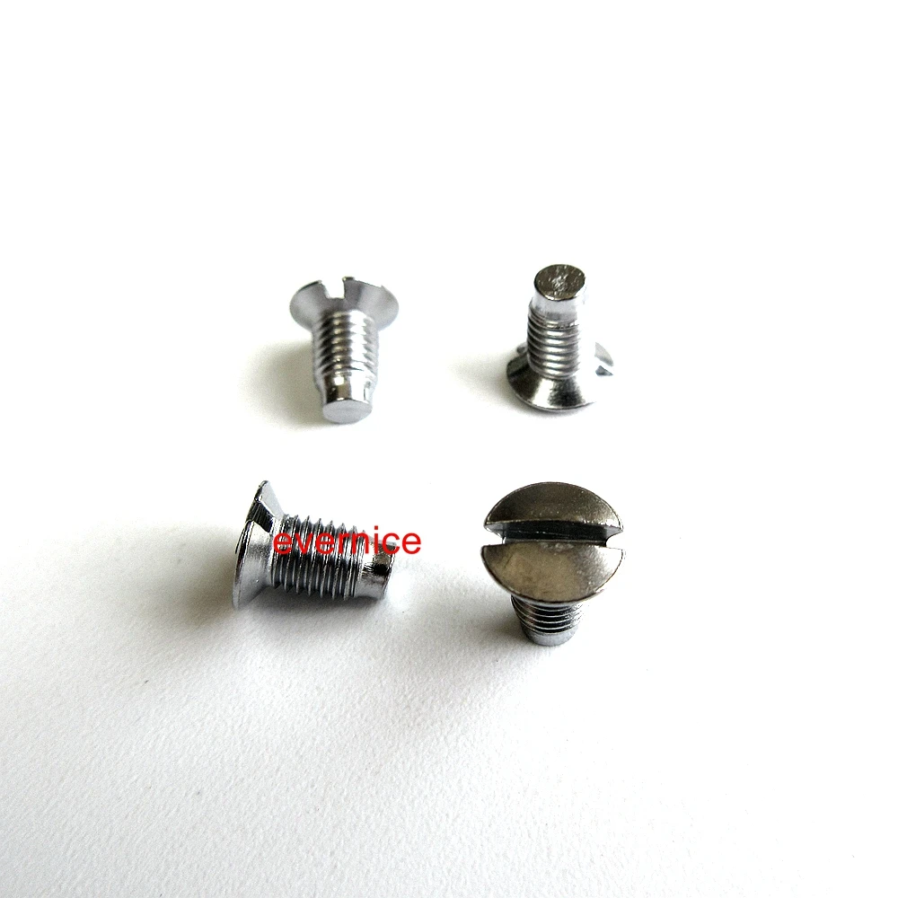 4 Pcs Needle Plate Screws For Singer Models 15, 66, 99, 201, 221, 301