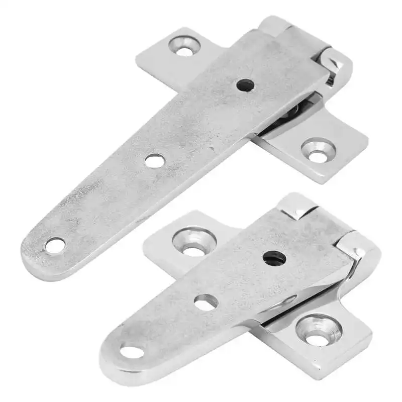 Boat T Hinge Stainless Steel T-Shape Door Hinges Rust-resistant Heavy Duty Metal Hinges Replacement for Boat Yacht Kayak