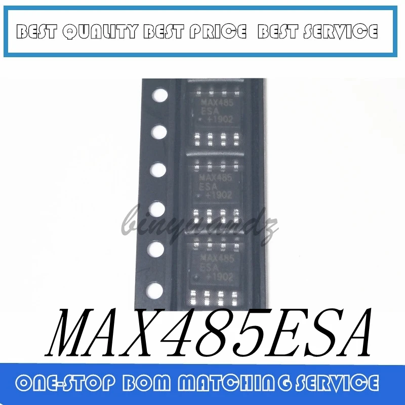 50PCS ใหม่ MAX485ESA MAX485CSA MAX485ตัวรับส่งสัญญาณ IC SOP-8