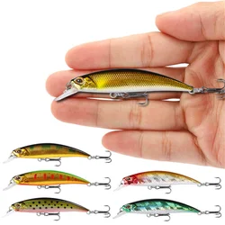1PCS 7cm 10g New Sinking Minnow Fishing Lures Trolling Isca Artificial Hard Baits Wobbler Pesca Crankbait Carp Pike Tackle