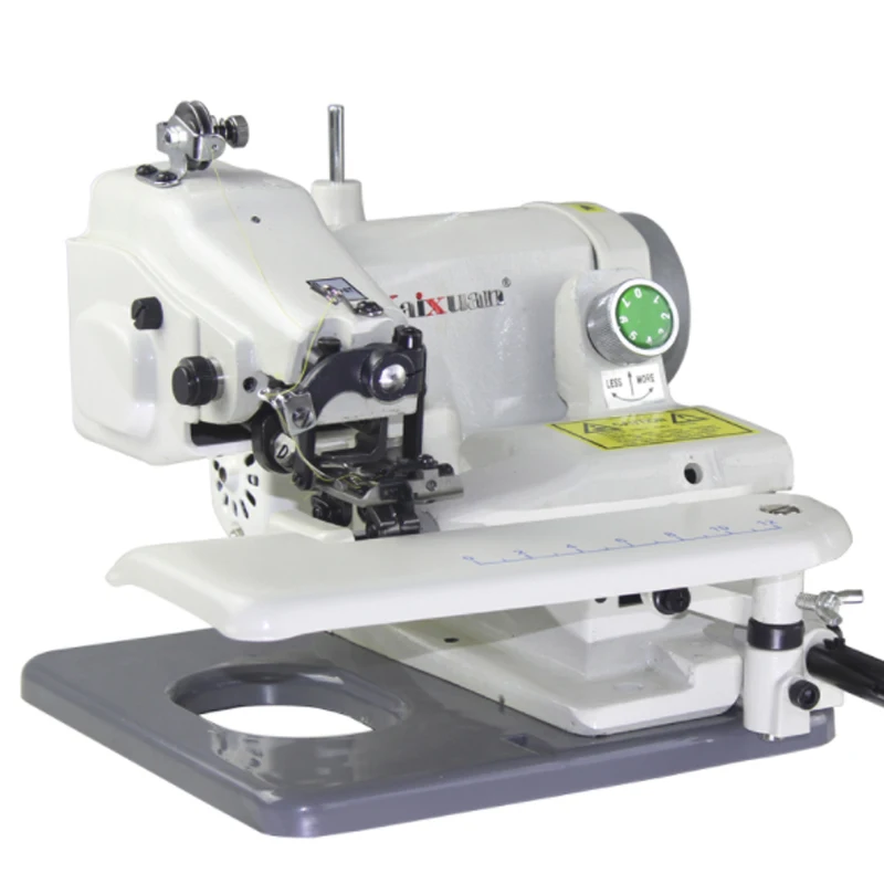 Household Blind Stitching MachineSmall Desk Edge Sewing Machine Blind Stitching Machine Trousers Hemming Reeling Machine