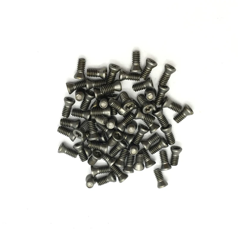 50 pieces of high quality white silver, M2 M2.2 M3 M3x10 m3 * 12 m3x8 m2.5x8 2.5x6 M2.2x6 2.2x5  quick cutting tool accessories