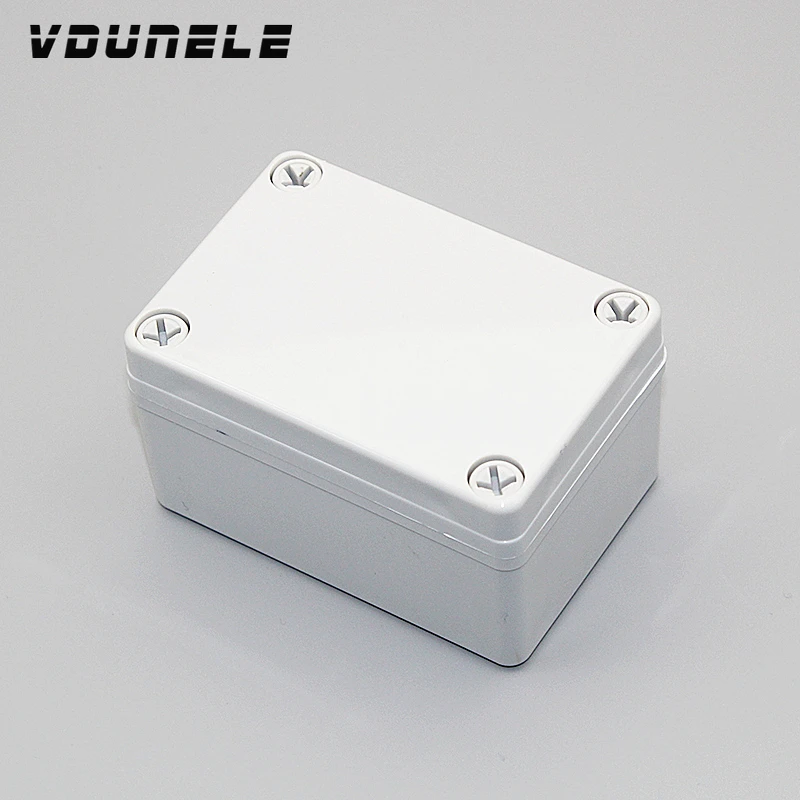 DIY 95*65*55mm ABS waterproof junction box IP67 instrument project box for PCB outdoor electrical wires connector enclosures