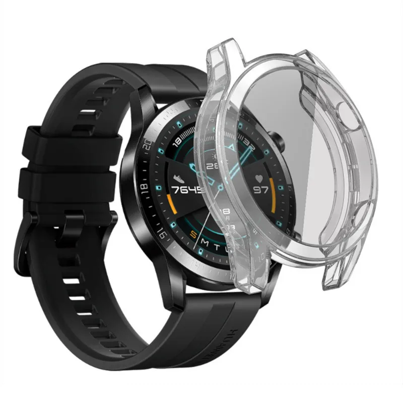 Cho Đồng Hồ Huawei Watch GT 2 42Mm 46Mm TPU Bảo Vệ Màn Hình Dành Cho GT2 46Mm Trầy Xước-Chống Vỏ Ốp Lưng Phụ Kiện