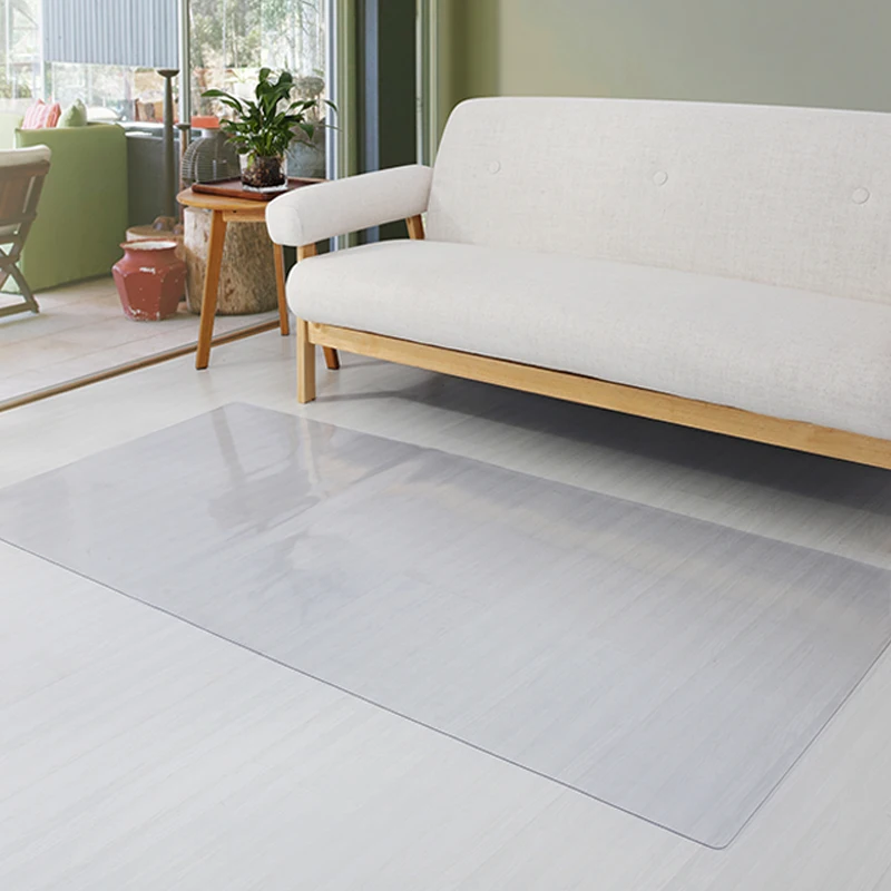 

Soft Glass Tablecloth PVC transparent door mat Living room carpets table cover tablecloth for rectangular table 1mm