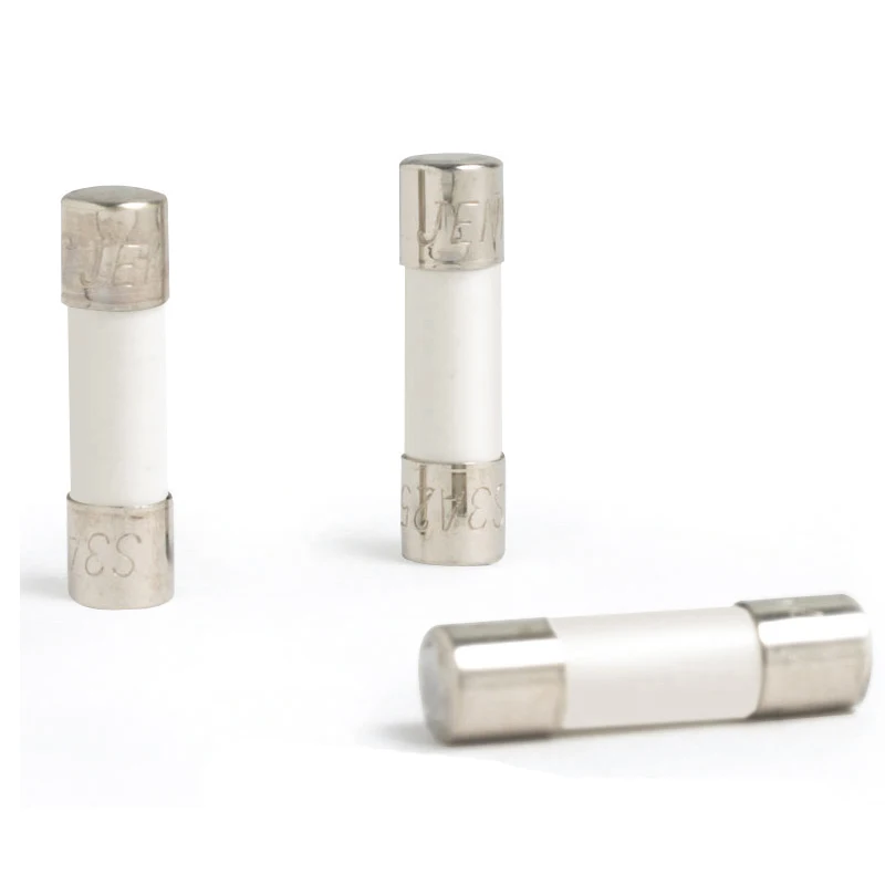10pcs Fast blow Ceramic Fuse 5mm x 20mm 6x30 T 0.5A 1A 2A 3A 4A 5A 6A 8A 10A 13A 15A 16A 20A 30A 250V Car Cigar Microwave Oven