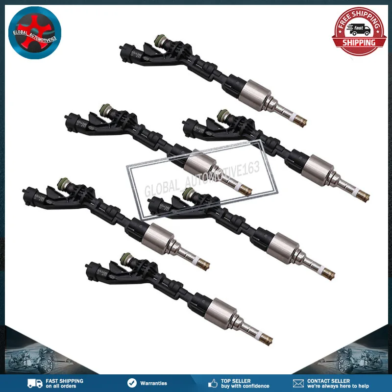 For Jaguar F-Type Jaguar XJR Jaguar XF Jaguar XFR Jaguar XFR-S Jaguar XJ 3.0L Fuel Injector FX23-9F593-AC