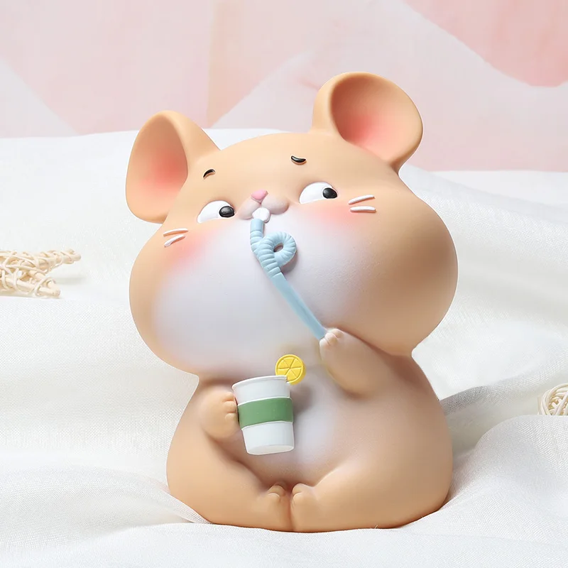 Cartoon Mouse Shape Piggy Bank Money Bank Coins Storage Box Home Decor Money Saving Boxes Toys Anti-fall Piggy Bank For KidZL570