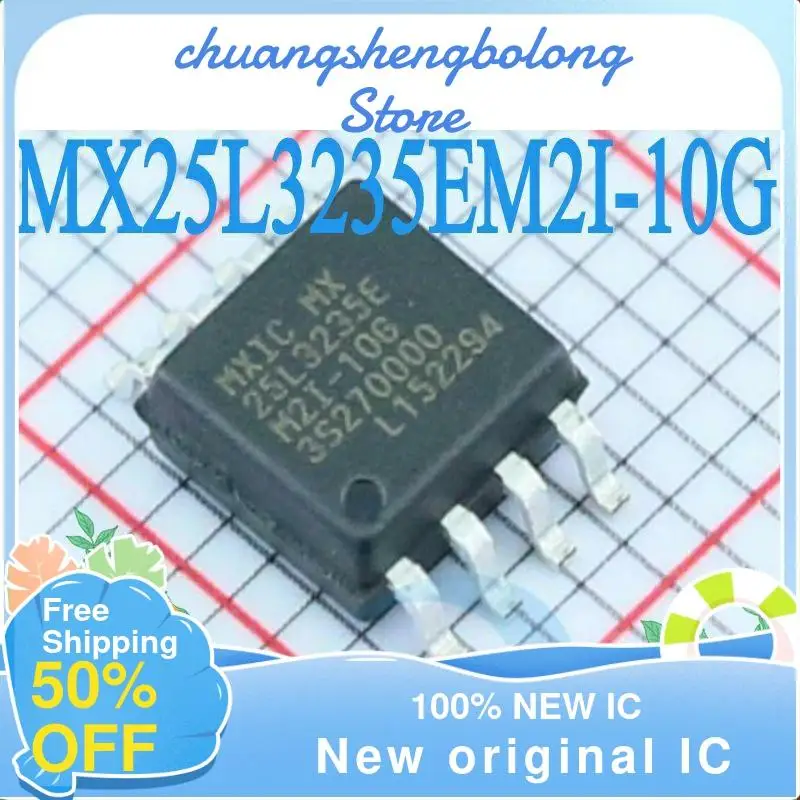 

10PCS MX25L3235EM2I-10G 25L3235E SOP8 New original IC