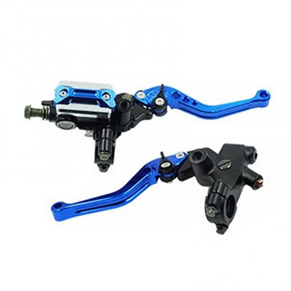 2Pcs 22mm CNC Hydraulic Disc Brake Upper Pump Motorcycle Clutch Handbrake Levers