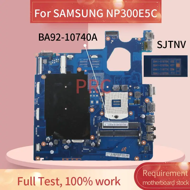 

For Samsung NP300E5C NP300E5X BA41-01978A BA41-01976A Laptop motherboard BA92-11488A BA92-10740A HM70/HM75 Notebook Mainboard