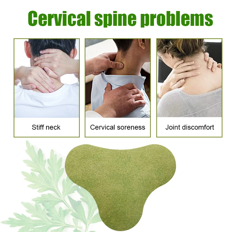 6PCS Cervical Vertebra Pain Relief Patch Chinese Medical Plaster Joint Body Wormwood Arthritis Pain Removal Killer