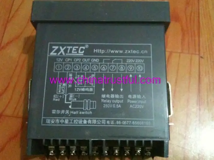 

ZXTEC-168 mechanical electronic meter counter